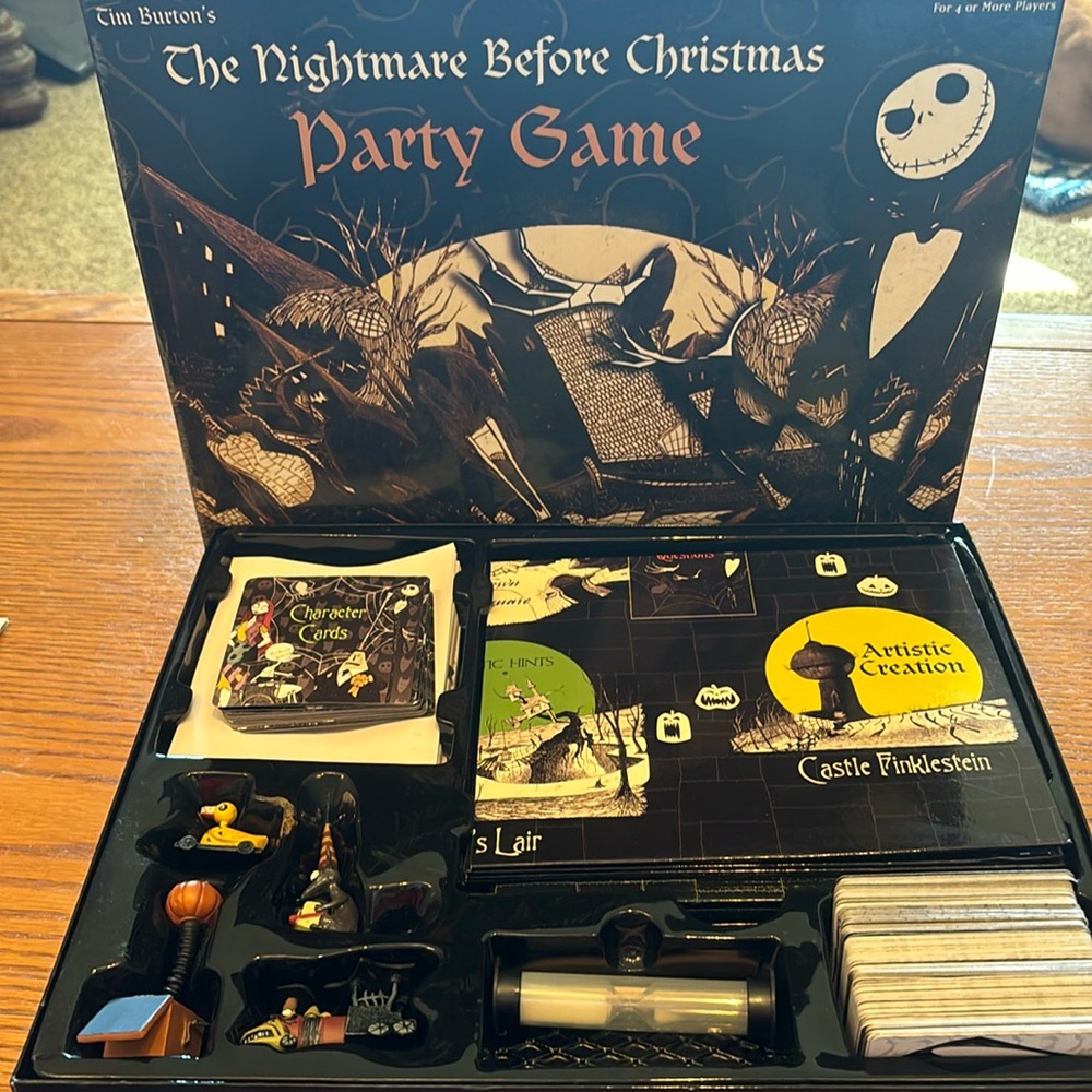 Nightmare before Christmas party game